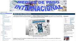 Desktop Screenshot of mediosdepagointernacional.es