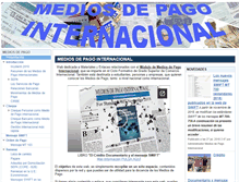Tablet Screenshot of mediosdepagointernacional.es